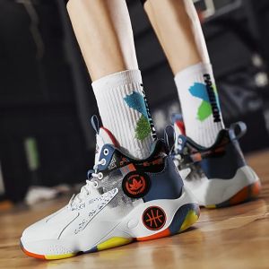 Korean Mens Autumn New Mesh Breathable Sports Shoes for Youth and Dads - Trendy Basketball Shoes