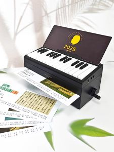 Bluetooth Piano with Calendar Gift Portable Mini Piano Speaker