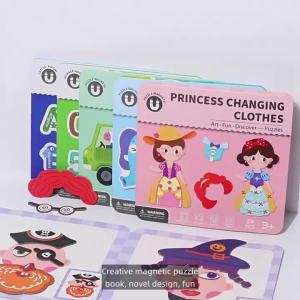 Đồ Chơi Xếp Hình Nam Châm Montessori - Trò Chơi Giáo Dục Bằng Gỗ Cho Trẻ Em Đồ Chơi Học Tập Tương Tác Giúp Phát Triển Nhận Thức Cho Cha Mẹ Và Con Cái