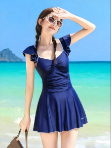 XTEP | Slimming Tummy-covering One-piece Womens Swimsuit
