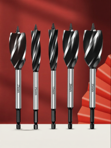 TG | Four Grooves Four Edges Hex Shank Wood Boring Bit