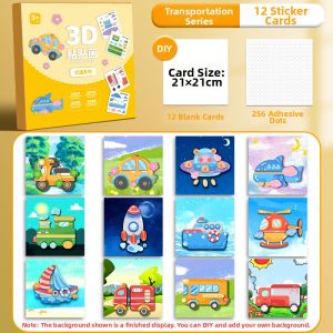 3D Stereo Sticker Educational Toy