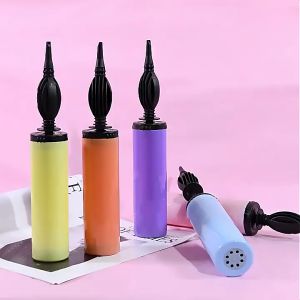 Balloon Air Pump Ball Inflator Hand Push Manual Balloon Pump Bithday Party Supply