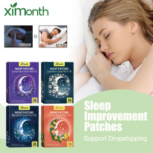 Lavender Sleep Patches Long Lasting Fragrance Treatment Insomnia Relieve Stress Anxiety Lighten Mood Promote Sleep Aid Stickers
