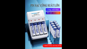 Bộ sạc pin AA/AAA DB02 Pin AA 1200mah Doublepow (hàng chính hãng) Pin Sạc Micro Không Dây - Pin Đồ Chơi Điện Tử - Pin Tiểu Sạc Dung Lượng Cao - Pin Micro Loa Kẹo Kéo - Pin Chuột Không Dây