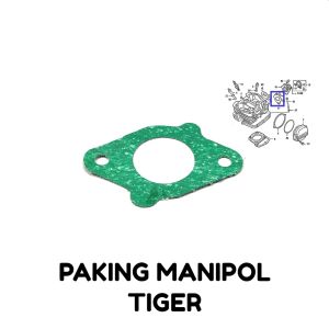 Paking Manipol Tiger - Packing Kertas Gasket Perpak Insulator Intake Manipul Manifold Honda Tiger 200 Tilam Tiger New Tiger Revo Tirev