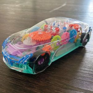 Đồ chơi xe 3D âm nhạc đèn led xuyên suốt
