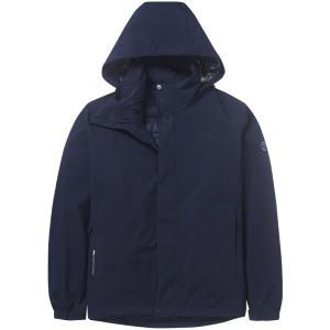 จี๊ป | เสื้อแจ็คเก็ตกันหนาวกันลมกันน้ำสำหรับผู้ชาย เสื้อชั้นในขนเป็ดแบบสามชั้น เสื้อผ้าปีนเขาสำหรับกลางแจ้ง กางเกงขายาว ปกติ ฤดูใบไม้ผลิและฤดูใบไม้ร่วง