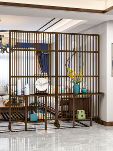 ZHISHANYUAN | Modern Chinese Bamboo Partition Storage Shelf