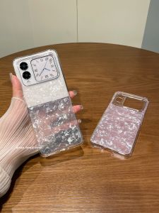 Ultra-Thin Full-Coverage Foldable Screen Phone Case for Huawei NovaFlip Shell Pattern Luxury Sensation Protective Cover for Men And Women