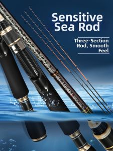 Crown Lure | High Config Near Sea Durable Saltwater Raft Fishing Rod