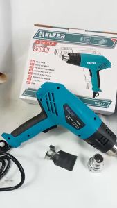 Heat Gun Hot Air Gun Mesin Pemanas Pistol Angin Panas 2000w Dryer Heat Solder Thermal Heat Gun 2 Tingkat Panas