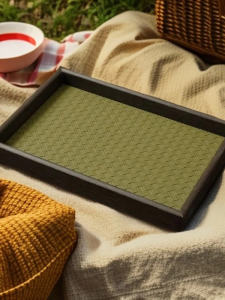 RORK | Luxury Chinese Style Wooden Tray Green