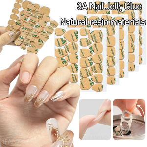 Double Side Nail Jelly Glue Wearable False Nail Art Adhesive Tape Glue Stickers DIY Reusable Manicure Nail Art Accessories Salon