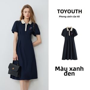 Toyouth | Đầm Polo Mid-Length Giúp Thon Gọn Eo
