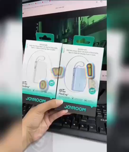 Joyroom JR-PR2 3C Certified 10000mAh Power Bank | 35W Fast Charging | Dual Built-in Type-C Retractable Cable | Pengecas Mudah Alih  Looking for a power bank that combines ultra-fast charging dual built-in cables and top-tier safety certification? The Jo