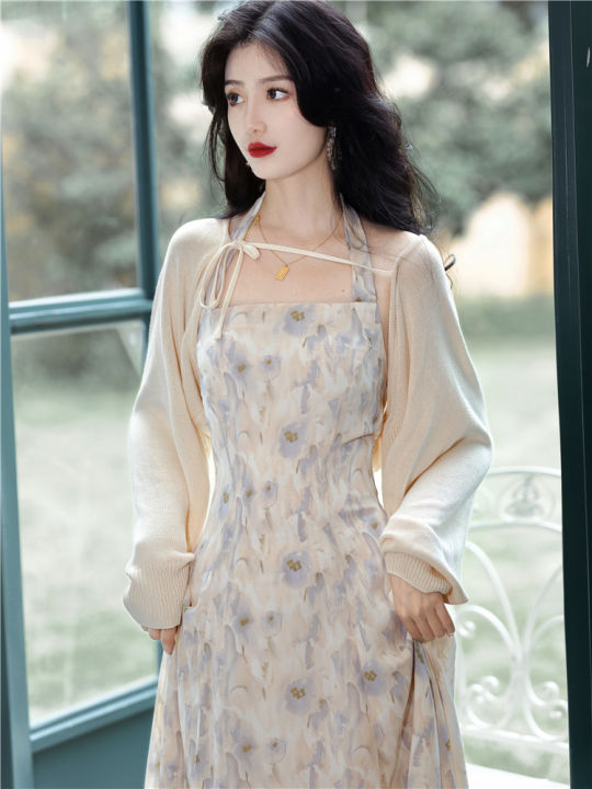 French New Arrival Gentle French Tea Break A- line Dress Super Mori ...