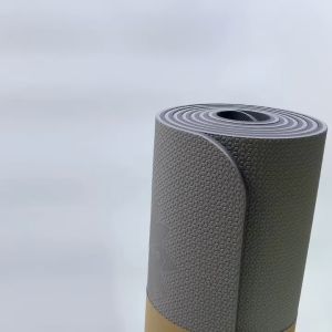 Thảm CLEACCO  Tập Yoga TPE 2 Lớp ZERA-6mm-2L-XAM - Xám MVP SPORT