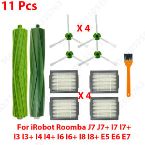 For IRobot Roomba J7 J7+ I7 I7+ I3 I3+ I4 I4+ I6 I6+ I8 I8+ E5 E6 E7 Robot Vacuum Main Side Brush Hepa Filter Accessories