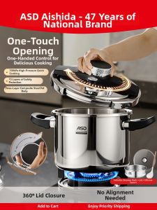 ASD | Nồi Cơm Điện Áp Suất Inox Chống Nổ Kích Thước Nhỏ