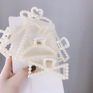 Kẹp tóc nhựa giả ngọc xinh xắn phong cách Hàn Quốc cho nữ