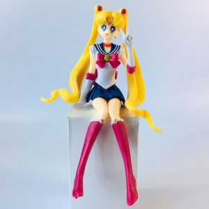 Bandai | 1pc 14cm Sailor Moon PVC Doll Girl Toy Cake Decoration Action Figures Model Car Ornament  Toy