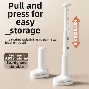WEIHEHU | Portable Durable Multi-functional Retractable Folding Clothes Hanger