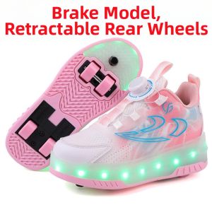 Children Double-Wheel Roller Skates