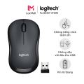 Chuột không dây Logitech M220 Silent giảm ồn - USB 2.4GHz, pin 18 tháng, thiết kế thuận 2 tay, phù hợp PC/ Laptop.