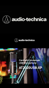 Audio-Technica AT2020USB-XP Cardioid Condenser USB Microphone