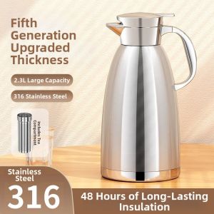 CHUANQIMINGMEI | Stainless Steel 316 Large Capacity Thermos
