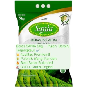 Beras Premium Sania 5 Kg