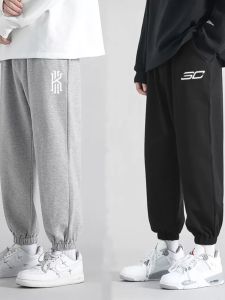 กางเกงวอร์มบาสเก็ตบอลสไตล์อเมริกันสำหรับผู้ชาย ทรงหลวม ทรงลำลอง สีสันสดใส ทรงหลวม ทรงลำลอง ทรงหลวม ทรงลำลอง