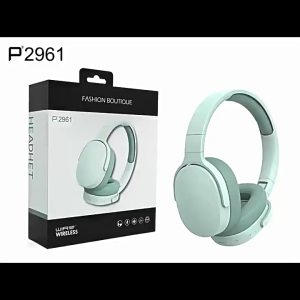 P2961 Wireless Bluetooth Foldable Noise Cancelling Over-ear Headphone HiFi Stereo Head Mounted Headset for Music Gaming