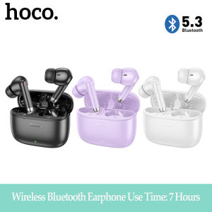 【TWS Use Time: 7 Hours】HOCO EQ2 TWS True Wireless Bluetooth Earphone Bluetooth 5.3 Stereo Sports Headphones With Microphone For All Smartphones Universal