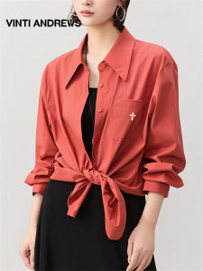 Comfortable Loose-Fitting Womens Plain Shirt
