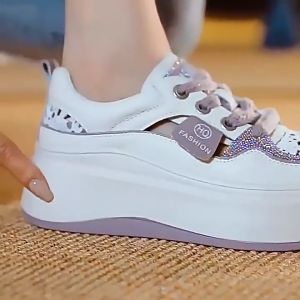 GRATIS BOX JBI-0341 Sepatu Wanita Fashion Korean Stylelist Shoes Sneakers Premium Terbaru
