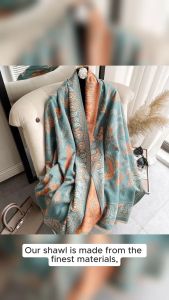 2026 NEW Air Conditioned Room Shawl New Fashion Scarf Office Blanket Warm Luxurious Scarve
