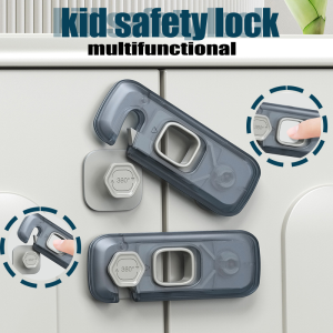 1PC Household Refrigerator Locks Kitchenware Cabinet Safety Locks Child Safety Locks Refrigerator freezer door locks