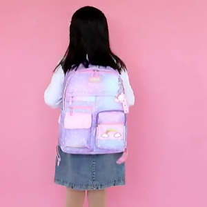 Backpack For Kids Waterproof School Bag For Kids girl Large Capacity Bagpack for kids Rainbow School Bag