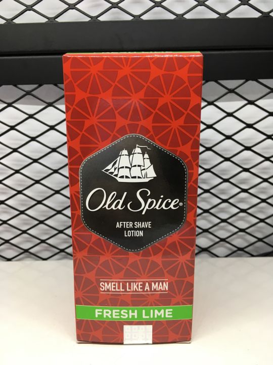 Old Spice Fresh Lime After Shave Lotion Atomizer 150ml (Expiry date 09/