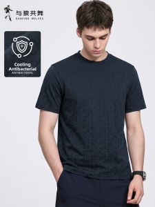 Cooling Antibacterial Crew Neck Short Sleeve T-Shirt