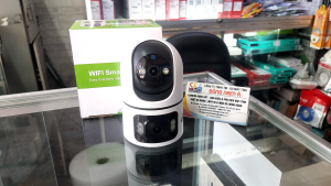 Camera Wifi 2 Mắt Trong Nhà - Yoosee Q86 ( 2MP / Có màu ban đêm / Báo động)