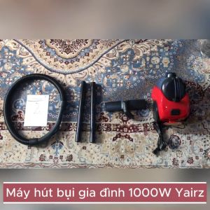 Máy hút bụi gia đình 1000W Yairz XY-1008 kèm 10 đầu hút và lõi lọc bụi HEPA cao cấp tiện dụng vệ sinh mọi ngóc ngách trong gia đình