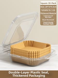 MENGCHUANG | Non-Stick Heat Resistant Paper Absorb Oil Pad