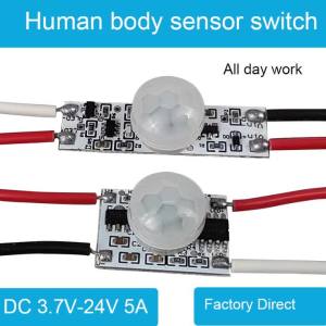 DC5V 12V 24V MINI Infrared Motion Sensor for Pet Detection & Human Body Induction Light Auto On/Off with 30s Delay PIR sensor