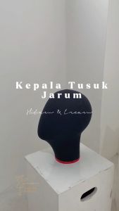 Patung Manekin Kepala Tusuk Jarum Patung Kepala Tusuk Jarum Full Foam Display Topi Bando (BH)