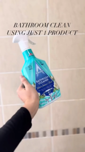 Astonish Tẩy Nhà Tắm Hương Nhài BATHROOM CLEANER White Jasmine & Basil Không tàn sát động vật Hư cơ Thuần chay