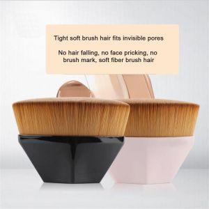 DYHF Foundation Make-Up Brush Flat Head Magic Brush Petal Seamless Makeup Brush Beauty Tool Single Piece Makeup Tool Set