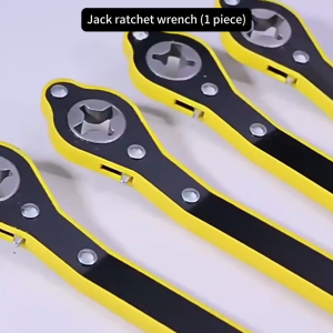 (Fast&COD)Car Labor-Saving Jack Ratchet Wrench Auto Cross Ratchet Wrench Long Handle Car Repair Tool